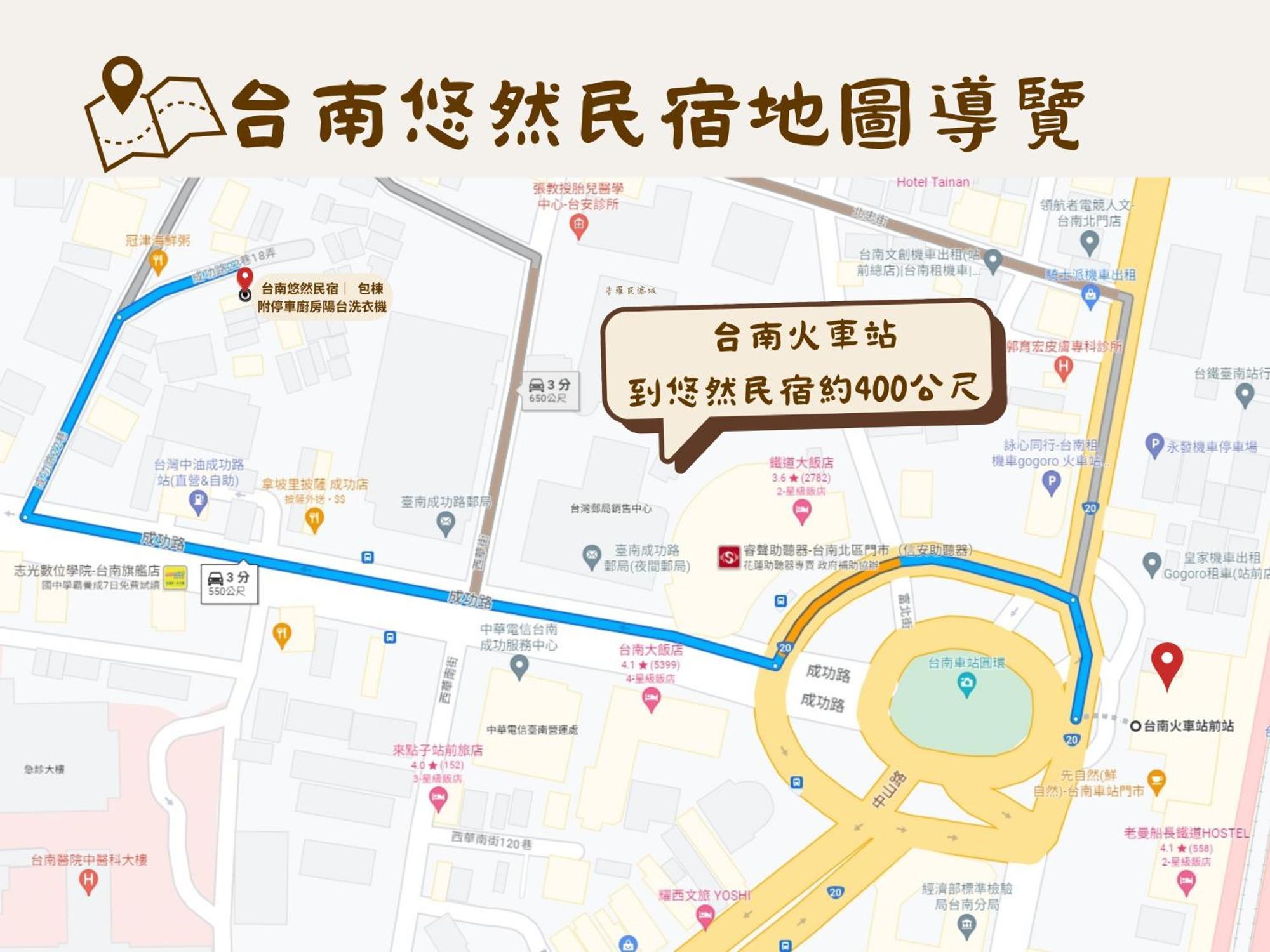 台南悠然民宿unabnb Eksteriør billede